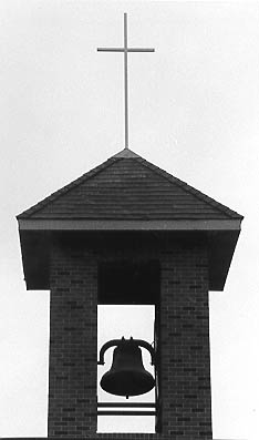 Church bell tower