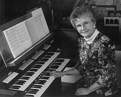 Organist Environmental Portrait